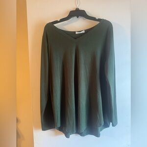 Zenana Outfitters Olive Long Sleeve Top